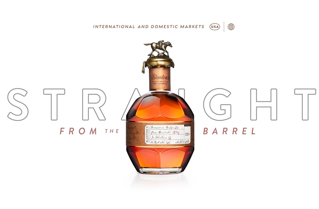 blanton's straight from the barrel bourbon