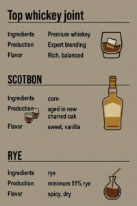 Difference Between Scotch, Bourbon, and Rye Whiskey